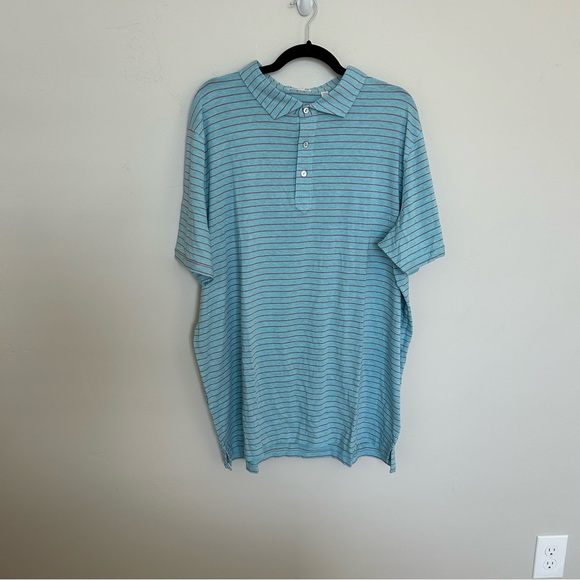 Men’s tasc Everywhere Polo, Tidal Stripe, 3XL - Picture 1 of 7